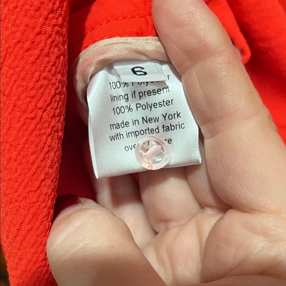 Rachel Comey orange Red Batwing Sleeve Top - Picture 10 of 12